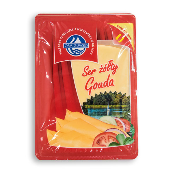 Ser Gouda w plastrach
